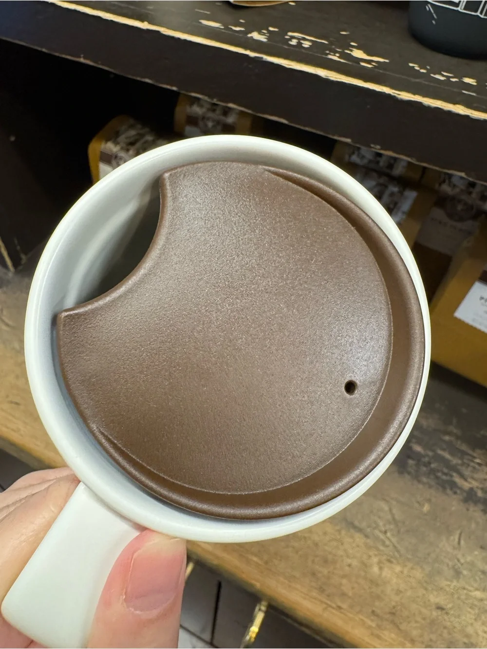 Starbucks white ceramic